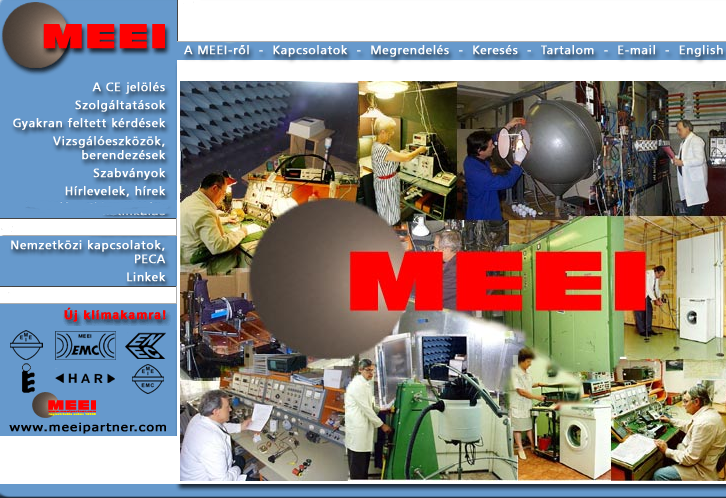 MEEI honlap 2005